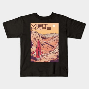 Visit The Mars Kids T-Shirt